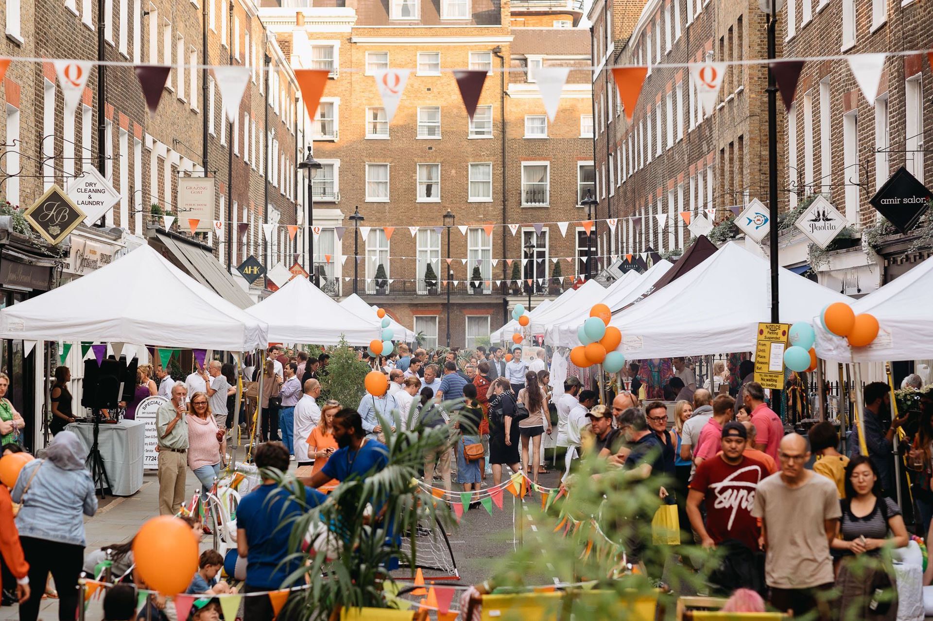 Berkshire Hathaway HomeServices Kay & Co is proud to support the Marylebone Association Marylebone Summer Street Party - Kay & Co