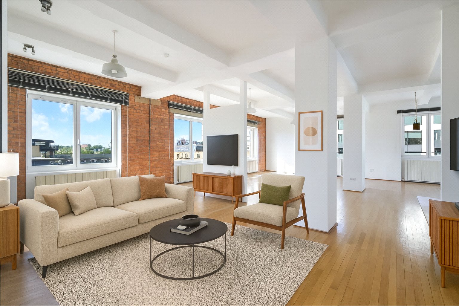 4 Bedroom Flat / Apartment to Rent in New Wharf Road London N1